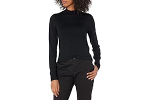 Amazon Essentials Women's Lightweight Mockneck Sweater (Available in Plus Size)