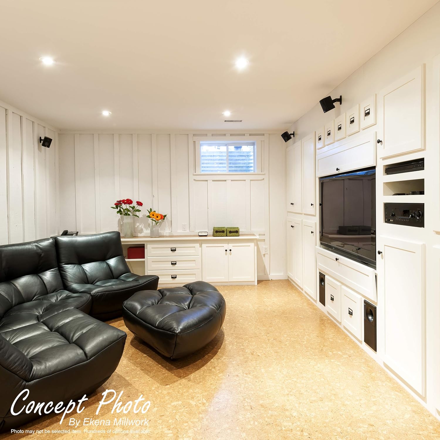 3 7/8"H x 3/8"P x 94"L Traditional Flat Trim: Home Improvement