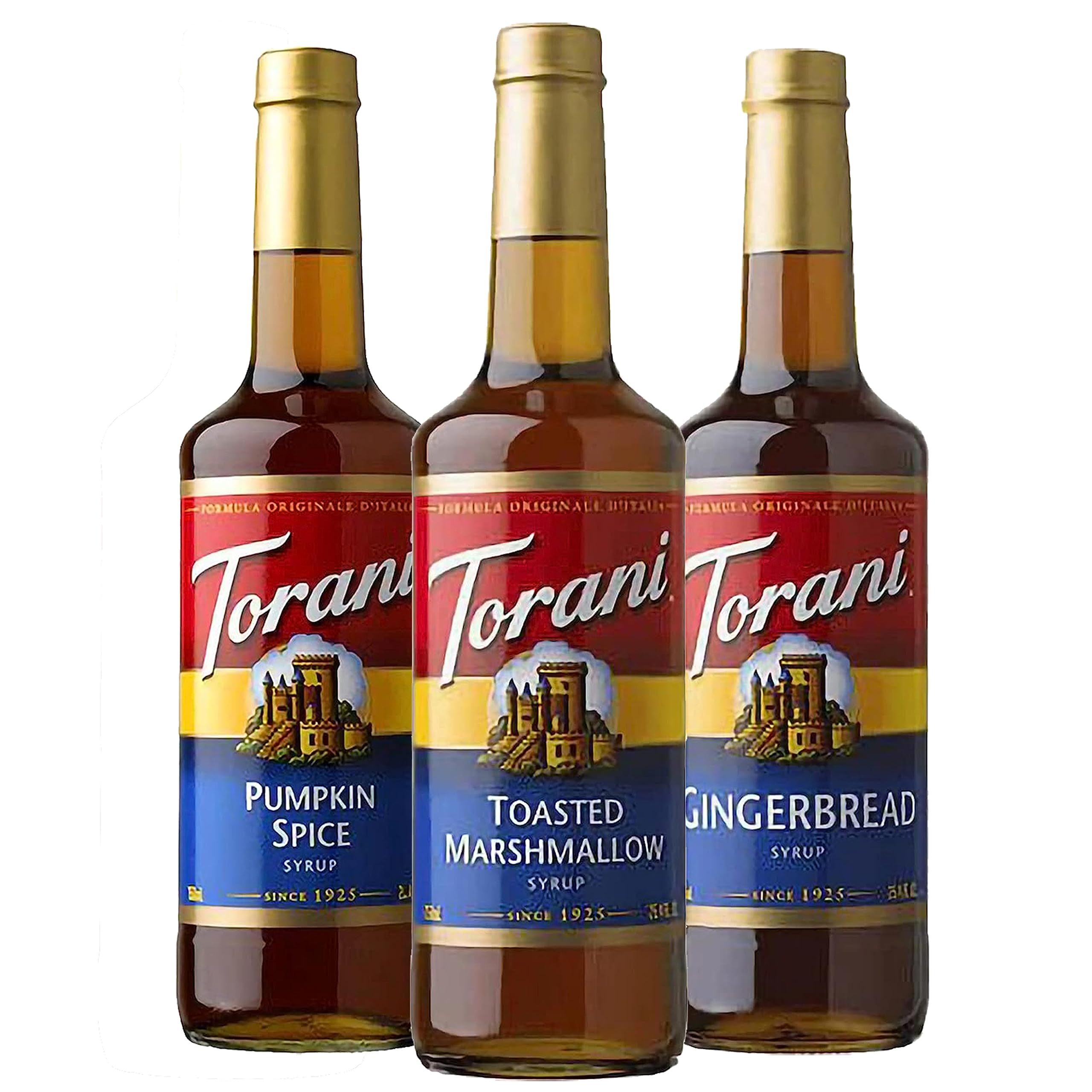 Holiday Syrup Flavors - Gingerbread, Pumpkin