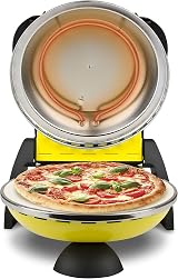 G3 Ferrari G10006 Delizia Express Pizza Oven 1200W Stainless Steel Yellow view 4