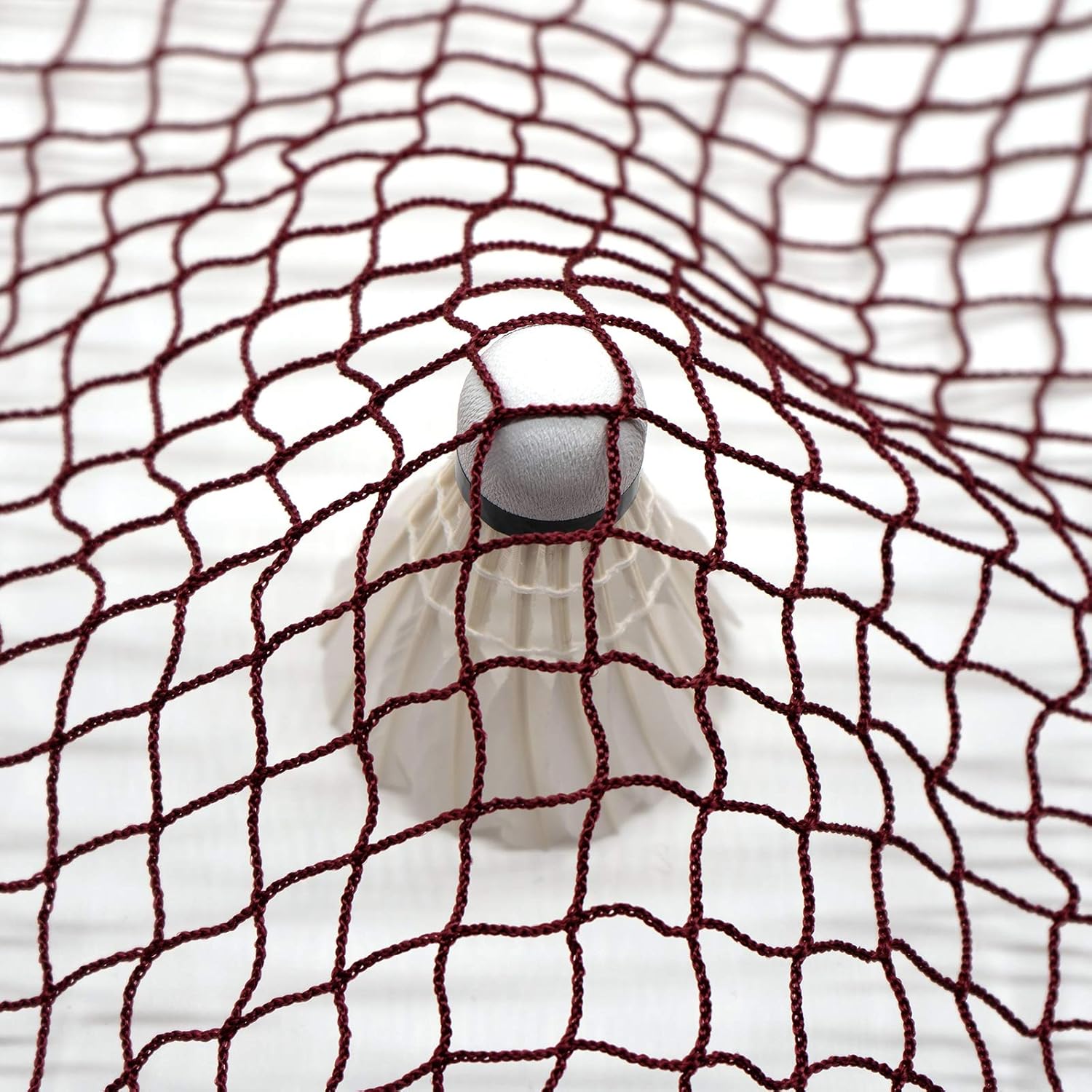 Sanung Badminton Net with Steel Wire Clamps Carrying Bag 4-Sides Stitching Badminton Replacement Net for Backyard Gym Mesh Net for Daily Training Exercise Competition 20FT x 2.5FT : Sports & Outdoors