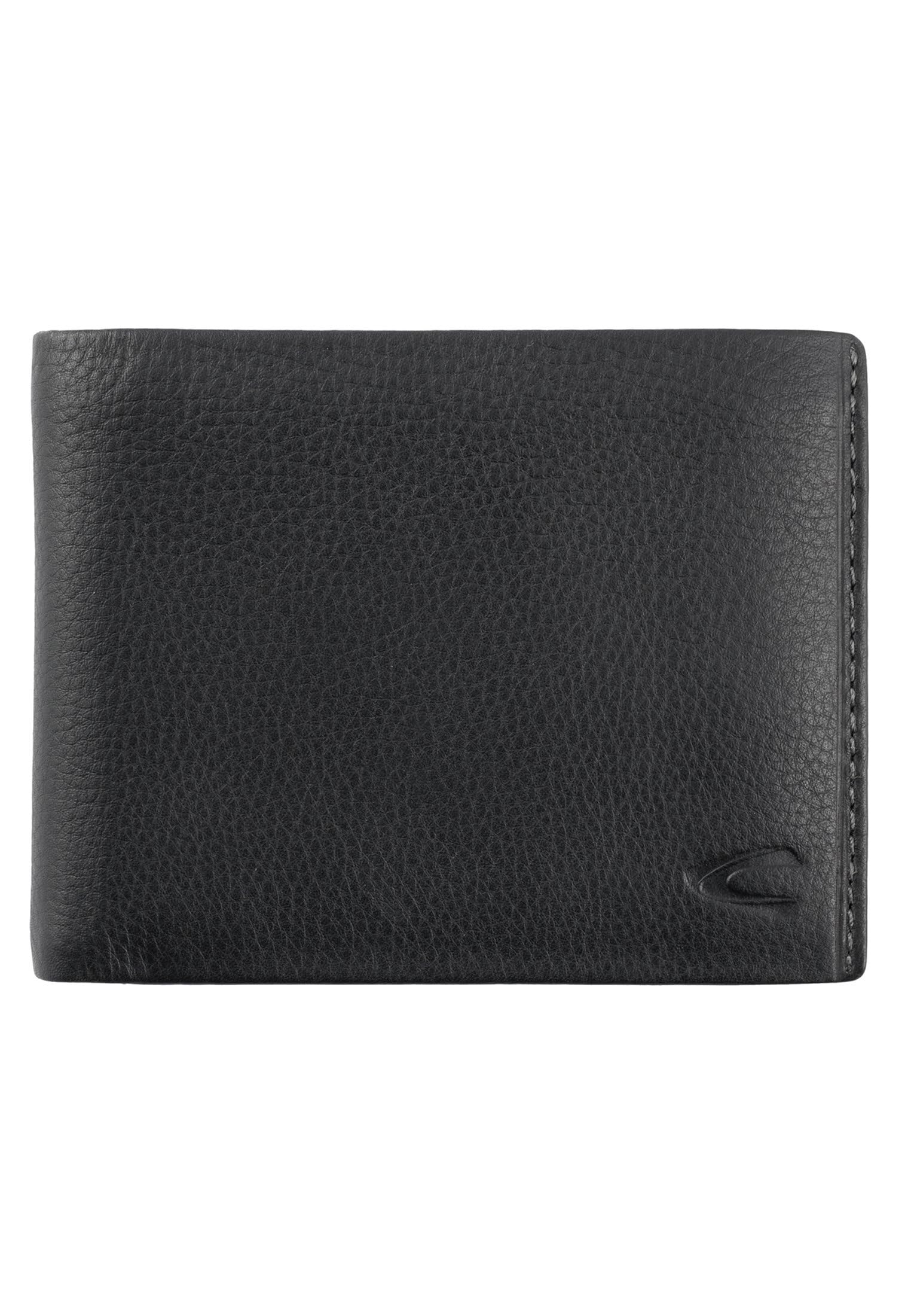 camel active Börse quer; 249 Atlanta Coin Pouch, 12 cm, Black (Schwarz)