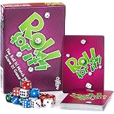 Roll for It! Purple Edition, Fast Dice Rolling Card Game, 2-4 Players | Race to 40 Points, 15 to 20 Minute Gameplay, Combine with Red Edition for up to 8 Players, For Friends and Family Ages 8+