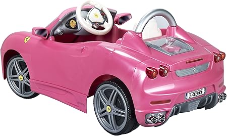 pink ferrari toy car