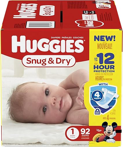 amazon huggies diapers size 1