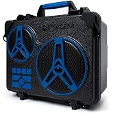 ECOXGEAR EcoJourney Rugged Waterproof Portable Bluetooth Wireless 65-Watt Speaker Dry Storage with 50+ Hours Playtime(Blue)
