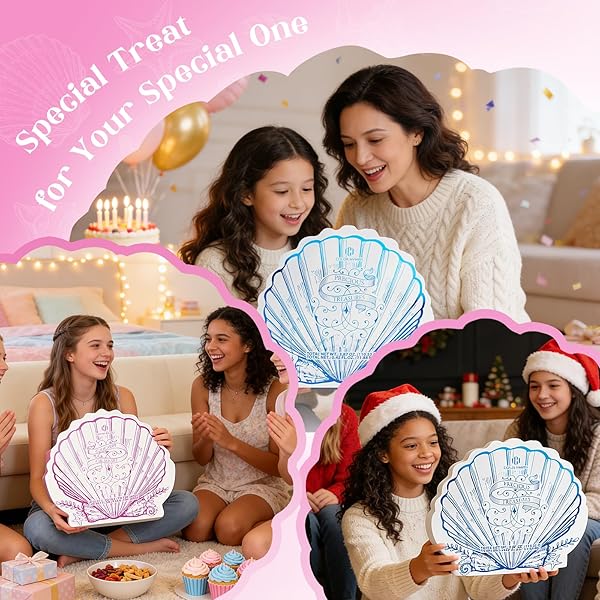 COLOR NYMPH MAKEUP KIT FOR GIRL, BIRTHDAY GIFT FOR TEEN GIRLS, 24PCS BIRTHDAY ADVENT CALENDAR FOR TEENAGER GIRLS #PINK