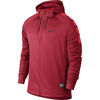 red nike elite jacket
