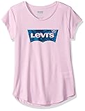 Levi's Girls' Big Batwing T-Shirt, Pink Lavender, L