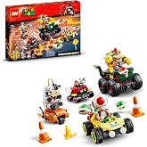 LEGO Super Mario: Mario Kart &ndash; Bowser's Rumbling Race 72058 | Building Toy for Boys &amp; Girls, Ages 7+, Toy Cars for Kids, Gift for Birthdays, 409 pieces, 4 Mario Figures &amp; 4 Karts