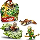 LEGO NINJAGO Loyd vs. Earth Monster Spinner Building Toy for Boys & Girls - Ninja Toy Figures & Playset for Kids, Ages 6+ - I