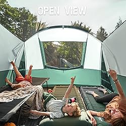 PORTAL 8 Person Family Camping Tent with Screen