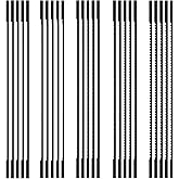 25Pcs Coping Saw Blades Set 6-1/2 Inch Long Between Pins Sturdy Wood Cutting Saw Blades Kit High Carbon Steel Pin End Scroll