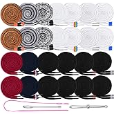 26Pcs Sweatshirt Drawstring Replacement, Hoodie String Replacement | Premium Hoodies Drawstring in 13 Style, Hoodie Strings with 3Pcs Drawstrings Threader for Pants Shorts