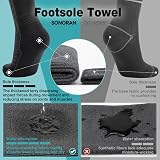 SONORAN 20-30 mmHg Compression Socks Women Men Black 2 Pairs S/M view 5