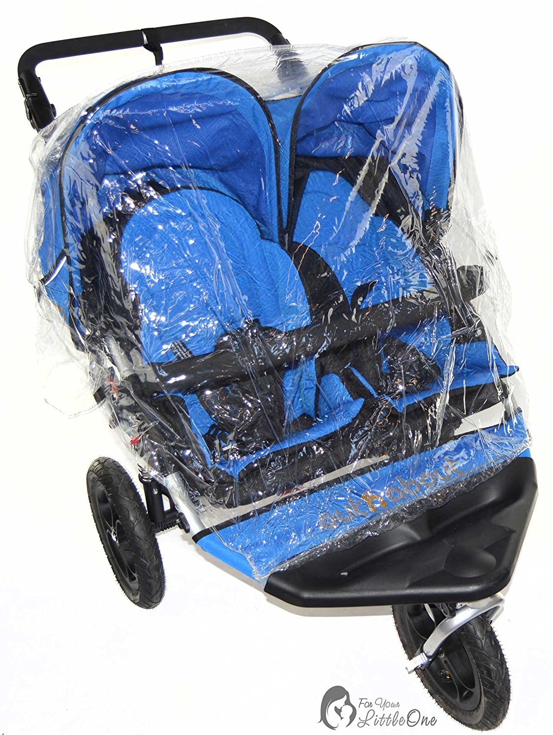 out and about double raincover