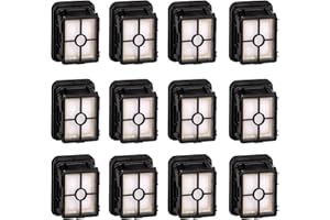 (12 Pieces) 1785 Replacement HEPA Filters for Bissell Crosswave 1785 1866 2306 2551 2554 2590 2593 2596 CrossWave Cordless Ma
