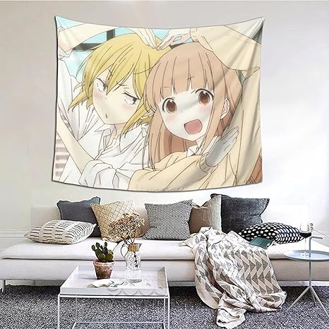Amazon Co Jp 人気 田中くんはいつもけだるげ 4 北欧ins風背景布 タペストリー 売れ行きがよい タペストリー インテリア デコレーション 配置 おしゃれ飾り 壁紙 壁掛け リビング かっこいい ベッドルーム 改造する ホーム キッチン