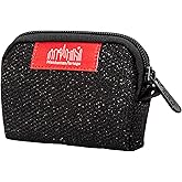 Manhattan Portage Coin Purse Midnight With Secure Zipper Closure Holds Card Jewelry Keys Change For Men & Women Water Resistant Heavy Duty EDC Pouch Gift Cordura Everyday Carry (Black)