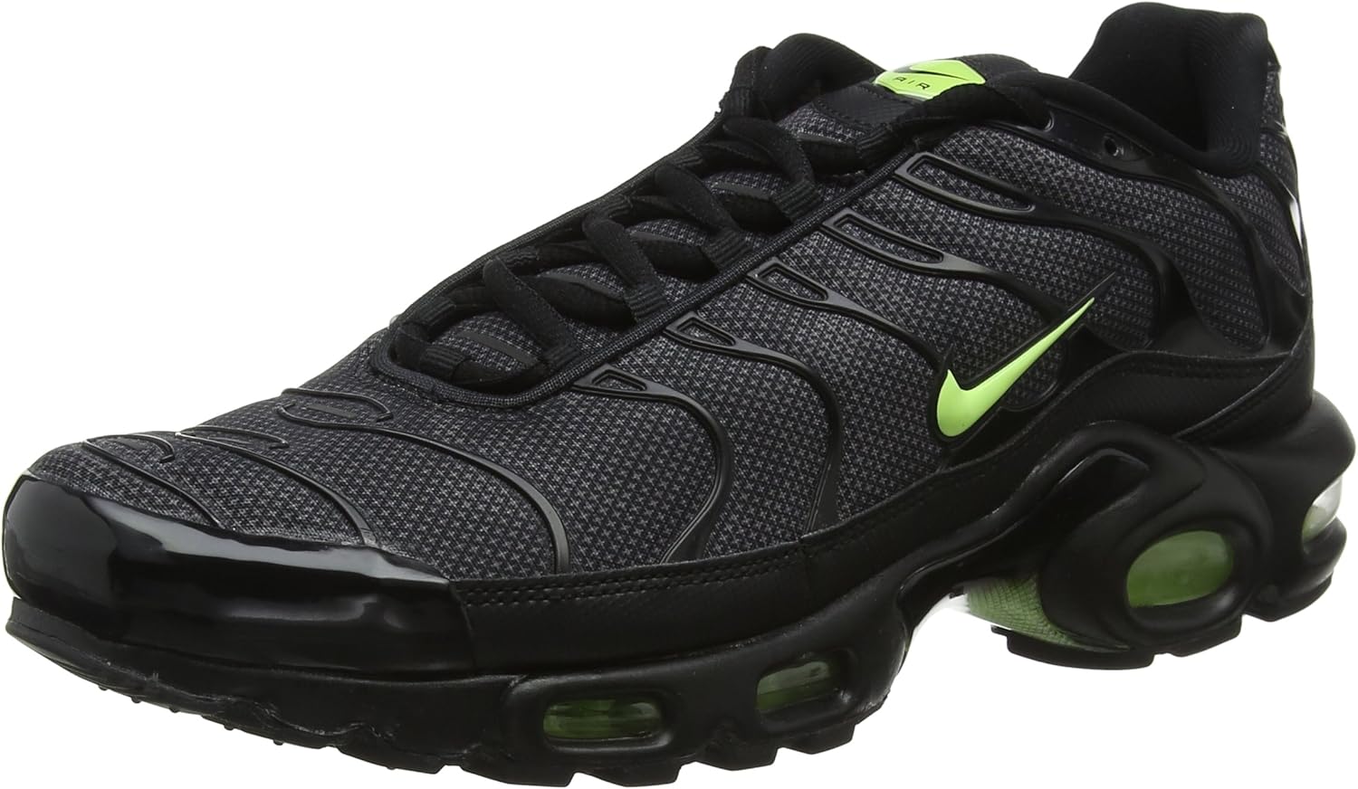 air max plus black volt glow