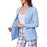 Deyeek Mastectomy Shirts with Drain Pockets Post Shoulder Surgery Tops for Women Chemo Port Long Sleeve with Zippers