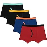 MALLARY BY MATTHEW boys 4 Pack Basics Boxer Briefs