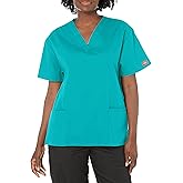 Dickies Scrubs Top for Women, V-Neck Womens Scrub Tops, Contemporary Fit with 4 Pockets - 85906
