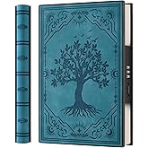 ZXHQ Diary with Lock, Hardcover(14.8 cm x 21 cm) Leather Lock Journal, Built-in Lock, 180° Lay Flat, Tree of Life Embossed Cover, 100 Gsm Thick Paper