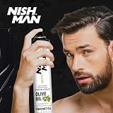 NISHMAN Olive Oil Hair Spray Moisturizing Nourishing Sheen Coconut Oil 400 ml view 6