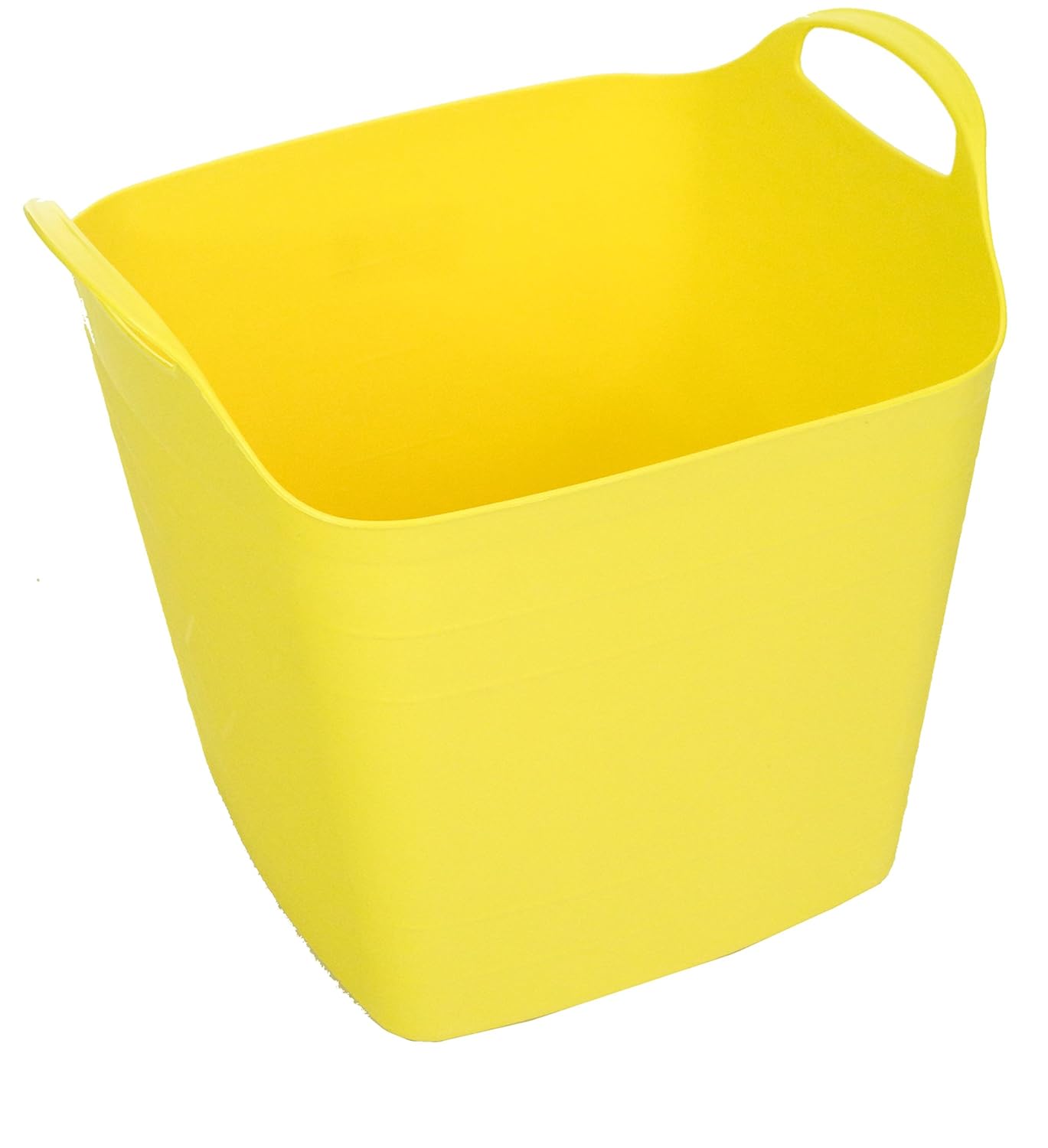 Excellent Houseware 40Lt Square Flexible Flexi Plastic Tub Tubs Bucket
