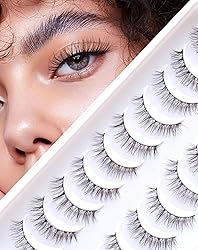 Lashes Natural Look, Wispy Eyelashes, Jiocolor