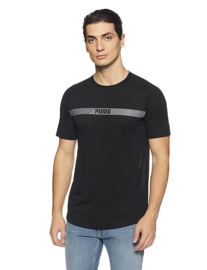 t shirt puma uomo nero