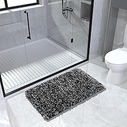 Yimobra Bathroom Rugs Non Slip Washable