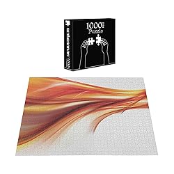 Ambesonne Abstract Jigsaw Puzzle, Modern