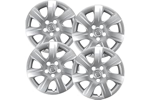 Hubcaps.com - Premium Quality 16" Silver Hubcaps fits 2010 and 2011 Toyota Camry, Heavy Duty Construction (Set of 4) 61155AMS-SET