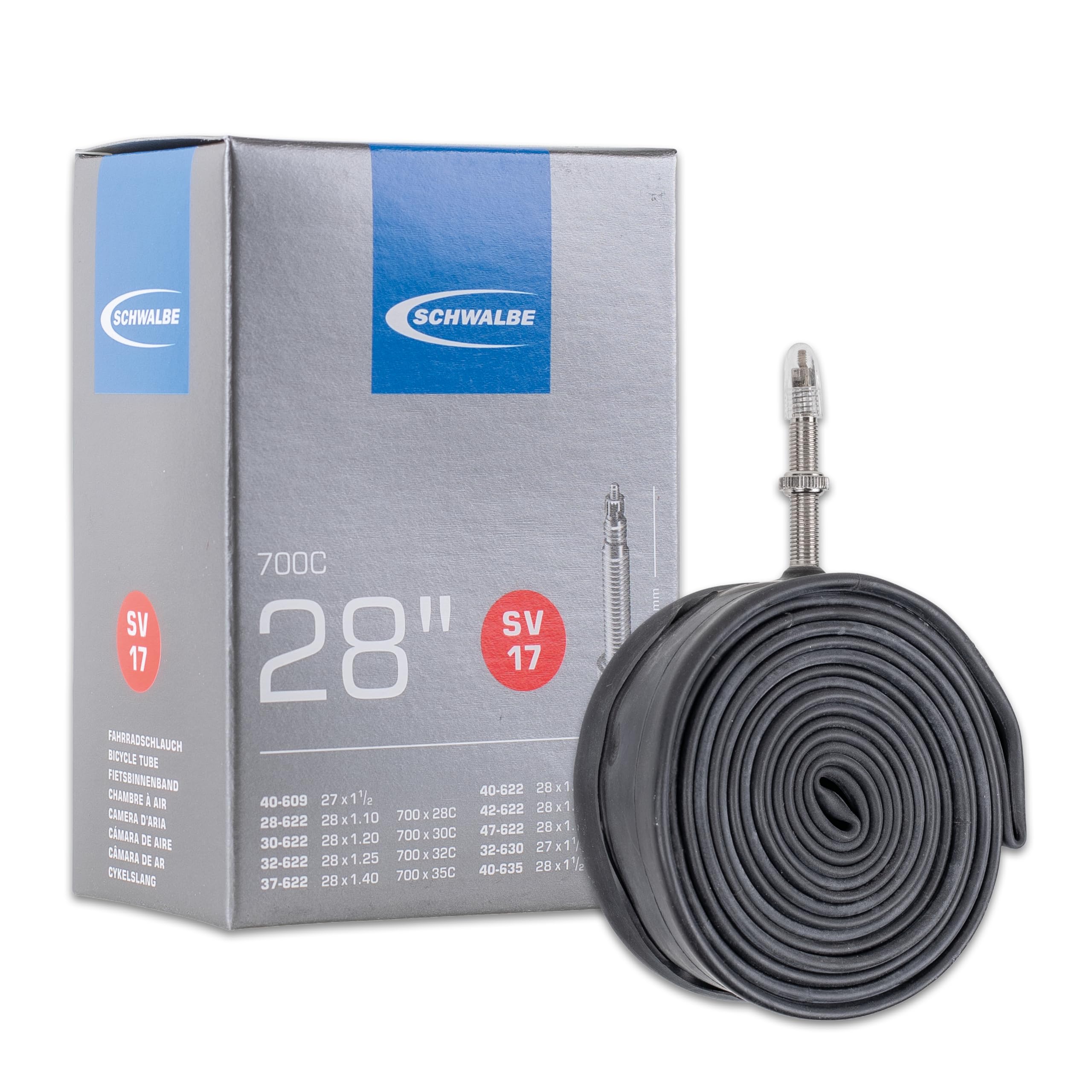 Schwalbe SV17, Camera d'Aria Unisex-Adulto, Neutro, 28/47-622/635 IB 50mm