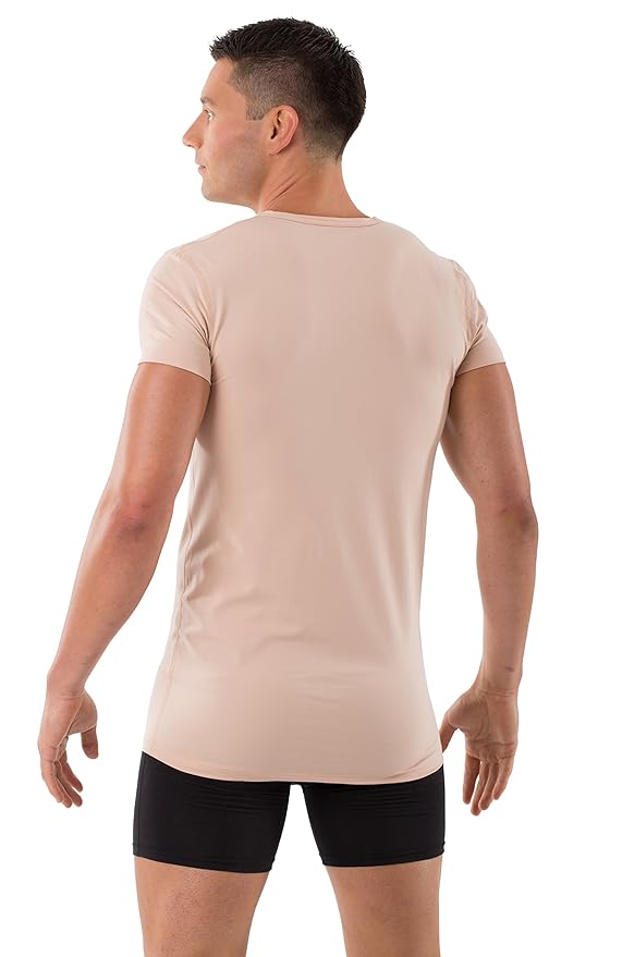 camiseta color piel hombre
