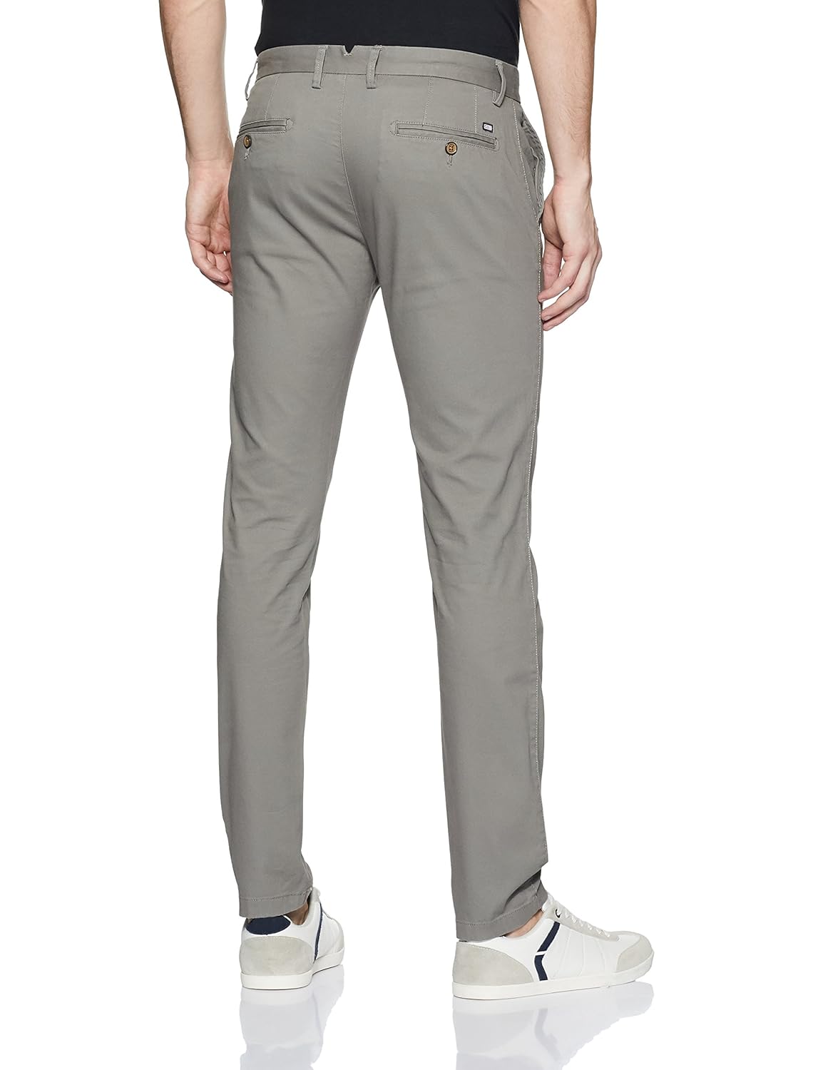 arrow sports men's straight fit casual trousers