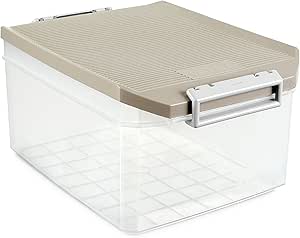Tatay Caja Almacenaje Multiusos con Tapa, 14 L de Capacidad ...