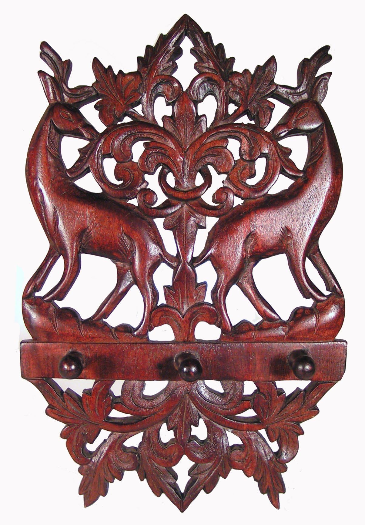 Burma Antique Coat Rack