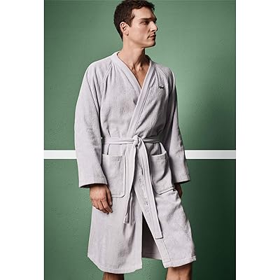 lacoste bath robe