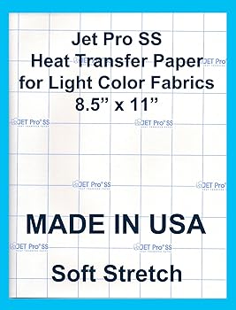 Jet-Pro SofStretch Inkjet Heat Transfer Paper