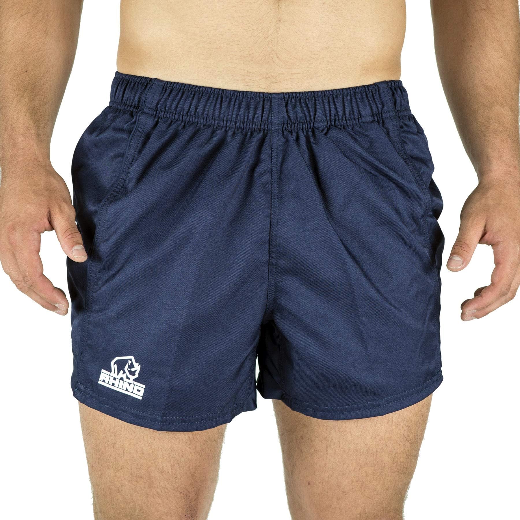 RHINO RUGBY Fitted Stretch Performance Game Day Shorts