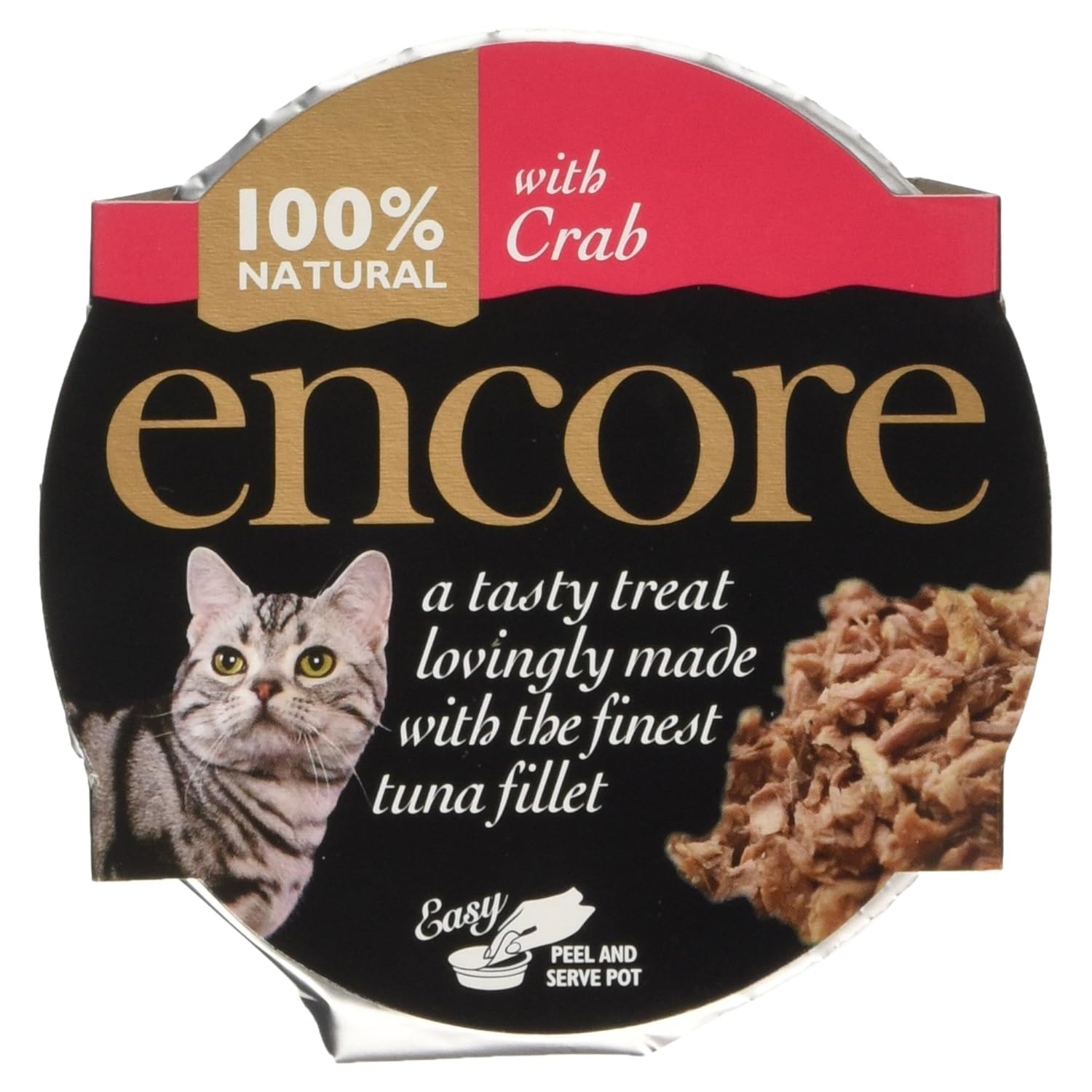 Encore Natural Cat Food Pot Tuna and Crab, 60g Amazon.co.uk Grocery