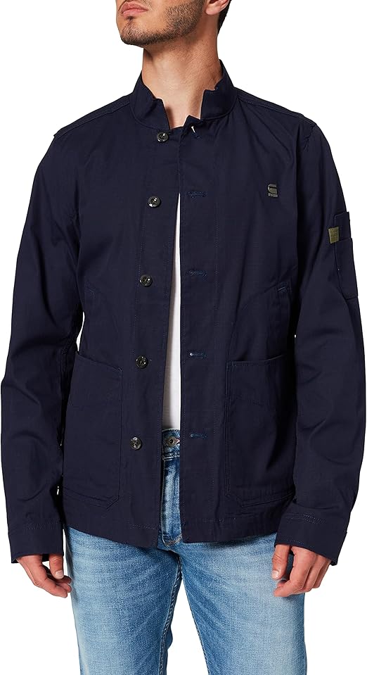 GSTAR RAW Men's Worker Ripstop Utility Indoor Jacket Amazon.co.uk