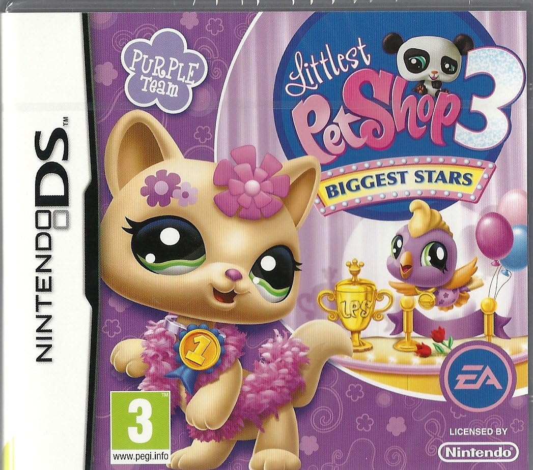 Littlest Pet Shop 3 Biggest Stars Purple Team Game DS Amazon.co.uk PC