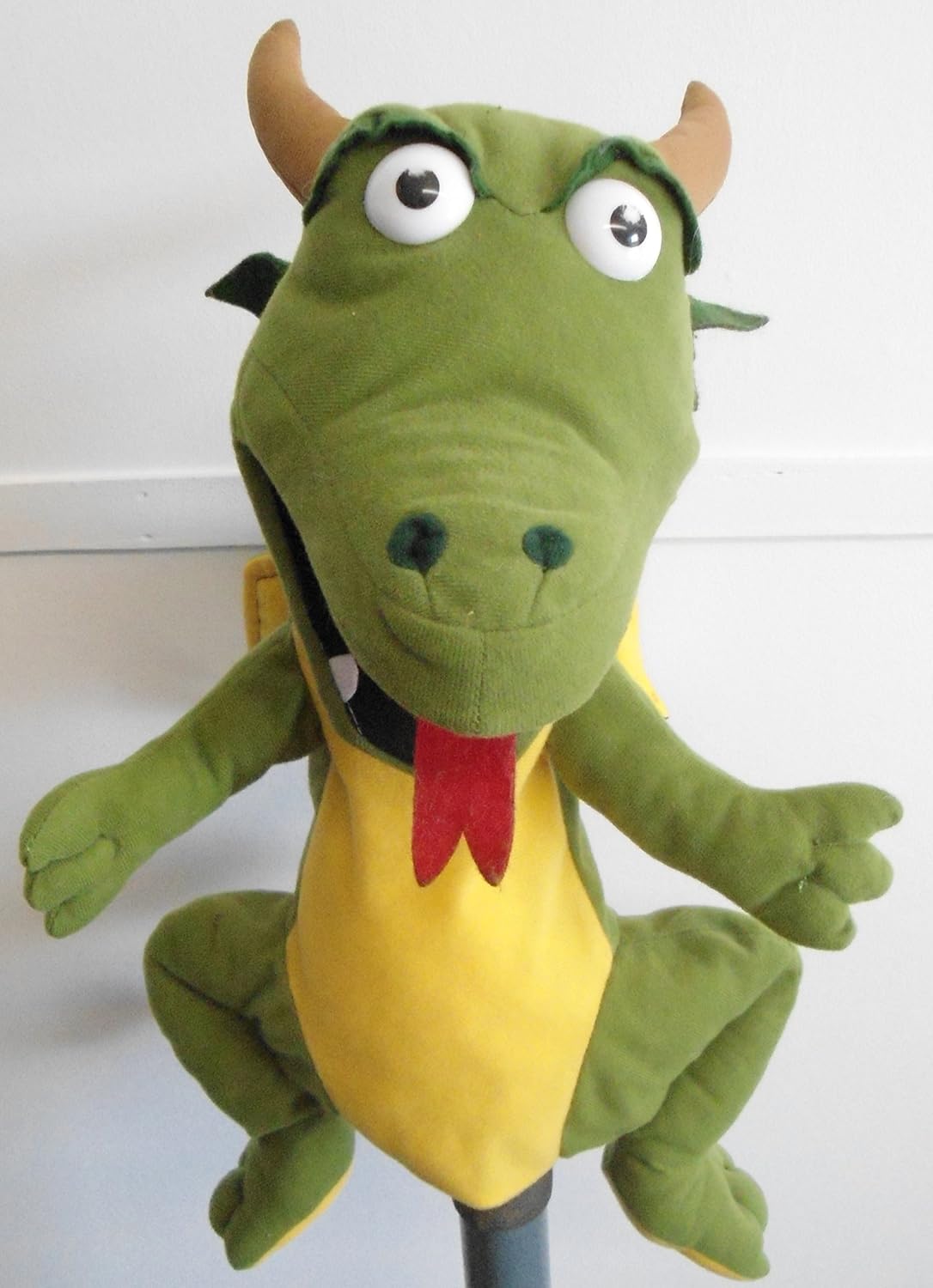 A.S.PUPPETS puppet dragon 16"/40.5cm ventriloquist, play, tell stories