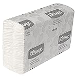 Kimberly-Clark Kleenex 01500 1-Ply C-Fold Towel, 10.125" Width x 13.15" Length, White (16 Packs of 150)