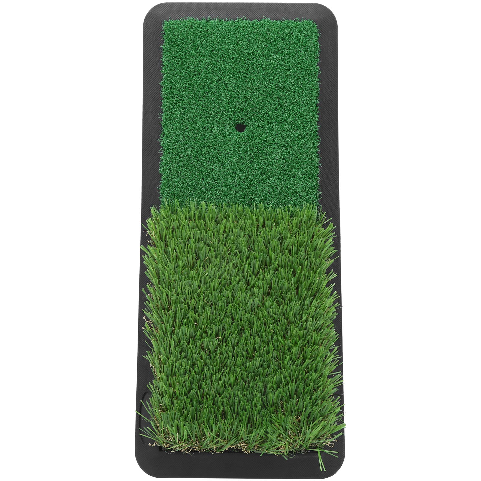 BTER Practice Mat, Rough Turf and Fairway Turf Combine Practice Hitting Mat, Easy to Carry and Storage Casual Golfers Office for beginner golfers Home