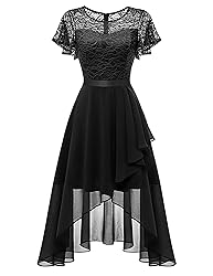 Wedtrend Black Homecoming Dresses with Sleeves Midi